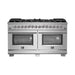 Forno 60-Inch Capriasca Dual Fuel Range with 240v Electric Oven - 10 Sealed Burners and 200,000 BTUs (FFSGS6187-60)