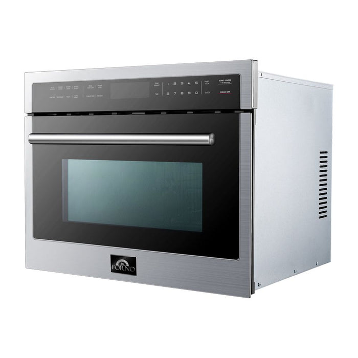 Forno Microwaves Forno Built-In 1.6 cu.ft. Microwave Oven in Stainless Steel (FMWDR3093-24)