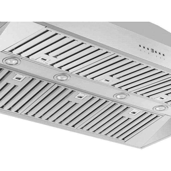 Forno Coppito 48-Inch 1200 CFM Island Range Hood in Stainless Steel (FRHIS5129-48)