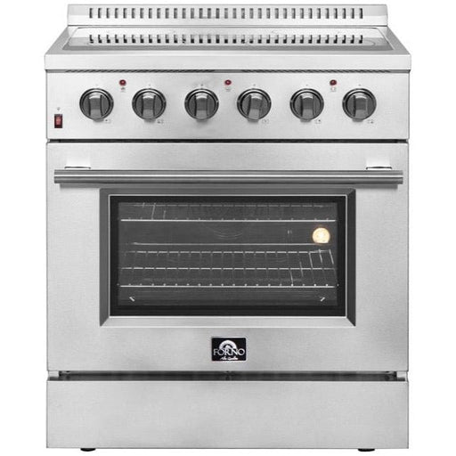 Forno Ranges Forno Galiano 30-Inch Electric Range with Convection Oven in Stainless Steel (FFSEL6083-30)
