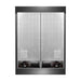 Forno Maderno 60" Wide 27.2 cu.ft. 2-Piece Convertible Built-In Refrigerator/Freezer with Decorative Grill Trim FFFFD1722-60S