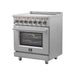 Forno Massimo 30-Inch Freestanding Electric Range in Stainless Steel (FFSEL6020-30)