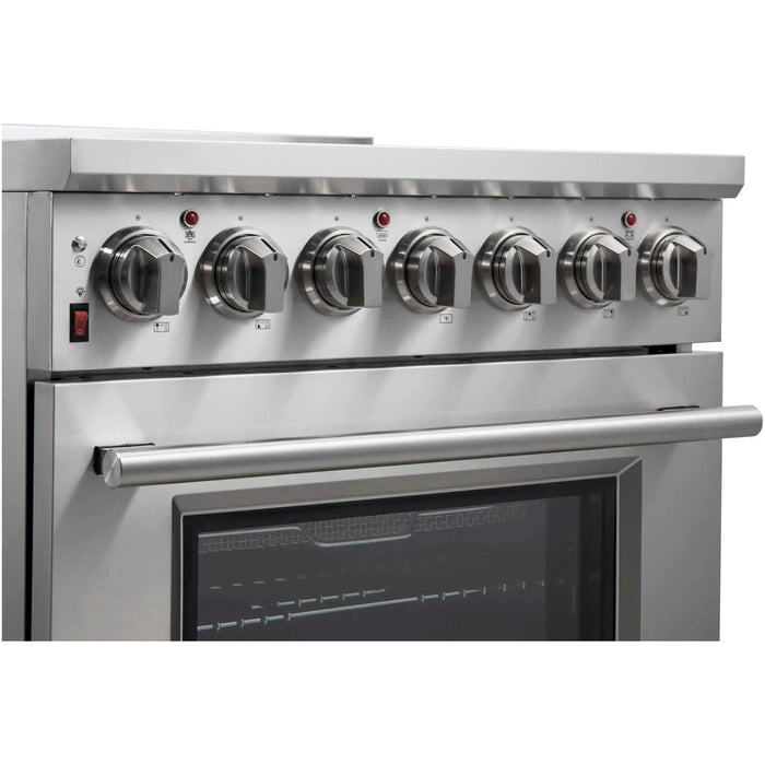 Forno Massimo 30-Inch Freestanding Electric Range in Stainless Steel (FFSEL6020-30)