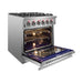 Forno Massimo 30-Inch Freestanding Gas Range in Stainless Steel (FFSGS6239-30)