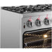 Forno Massimo 36-Inch Freestanding Dual Fuel Range in Stainless Steel FFSGS6125-36