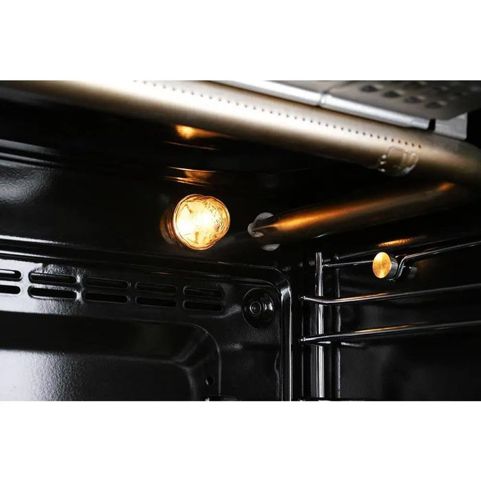 Forno Massimo 36-Inch Freestanding Dual Fuel Range in Stainless Steel FFSGS6125-36