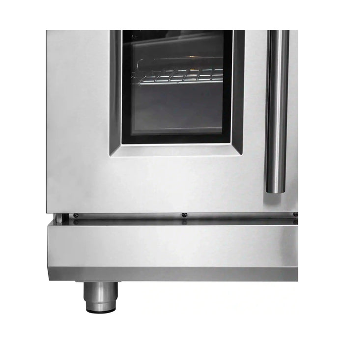 Forno Massimo 48-Inch Freestanding French Door Gas Range in Stainless Steel (FFSGS6439-48)