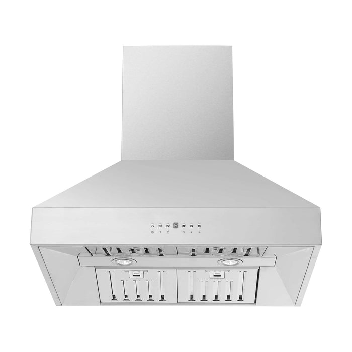 Forno Orvieto 30-Inch 600 CFM Wall Mount Range Hood in Stainless Steel (FRHWM5094-30)