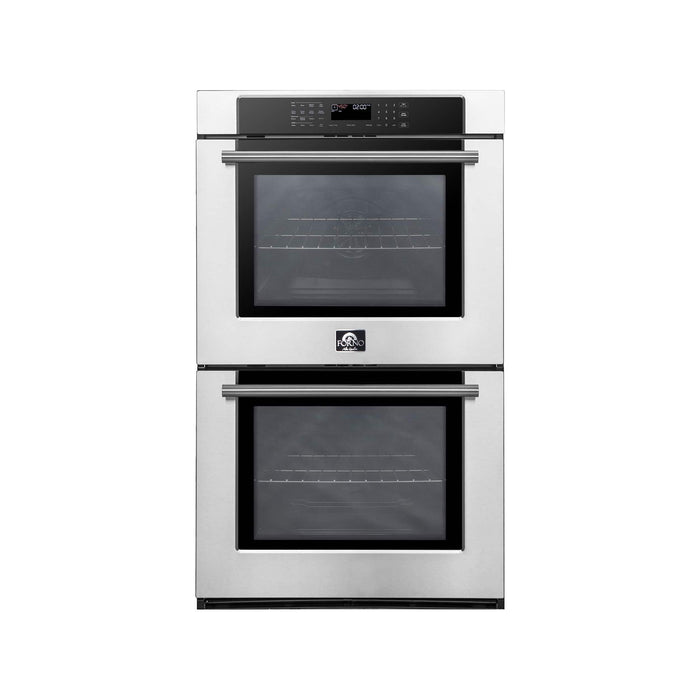 Forno Villarosa 30-Inch Convection Double Electric Wall Oven in Stainless Steel (FBOEL1365-30)