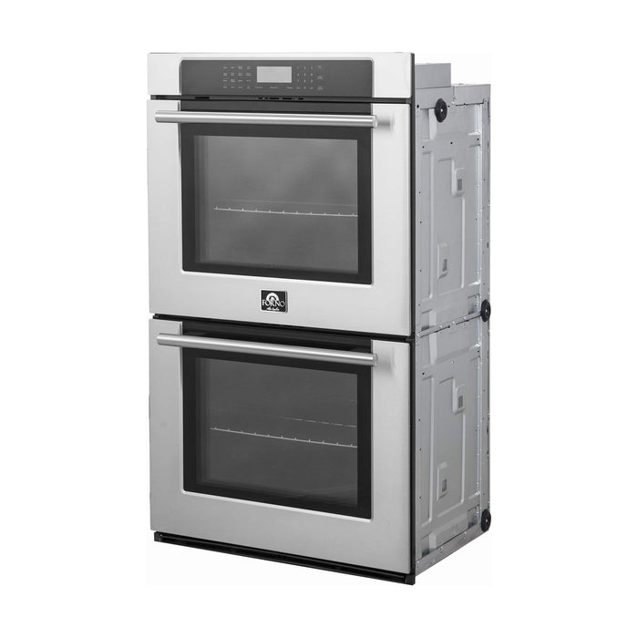 Forno Ovens Forno Villarosa 30-Inch Convection Double Electric Wall Oven in Stainless Steel (FBOEL1365-30)