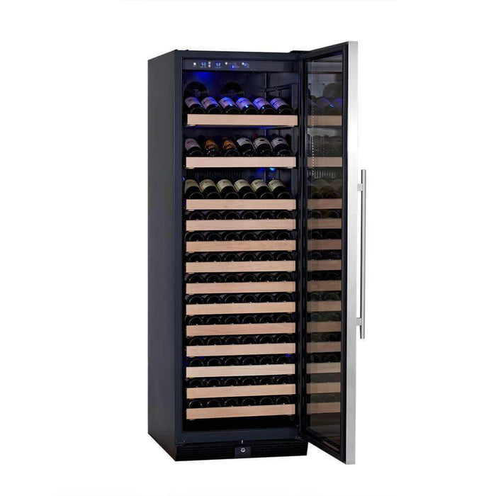 KingsBottle KingsBottle 24" Built-In Large Wine Cooler Refrigerator with UV Protection Technology