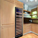 KingsBottle KingsBottle 24" Built-In Wine Cooler Cabinet with Stainless Steel Trim