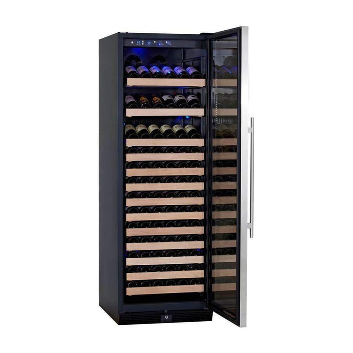 KingsBottle 24" Large Built-In Wine Cooler Refrigerator with UV Protection Technology