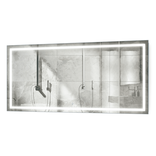 Krugg Krugg Icon 72″ X 36″ LED Bathroom Mirror w/ Dimmer & Defogger