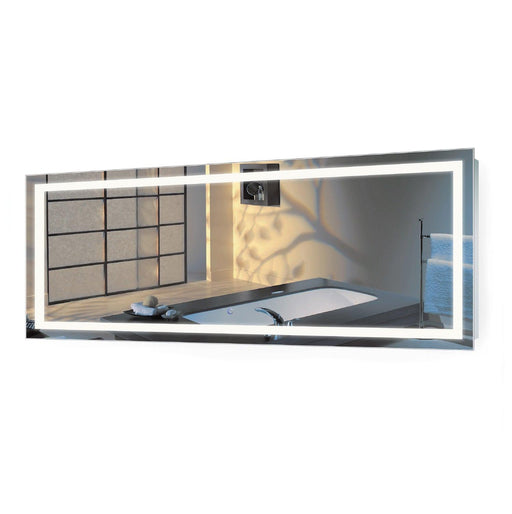 Krugg Krugg Icon 84″ X 30″ LED Bathroom Mirror w/ Dimmer & Defogger