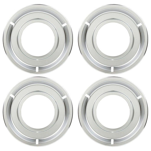 Made in the USA 5303131115, 540T014P01 and RGP 300 Replacement round Range Gas Stove Drip Pans for Frigidaire and Tappan, 4 Pack