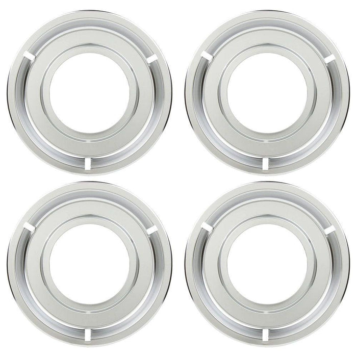 Made in the USA 5303131115, 540T014P01 and RGP 300 Replacement round Range Gas Stove Drip Pans for Frigidaire and Tappan, 4 Pack