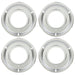 Made in the USA 5303131115, 540T014P01 and RGP 300 Replacement round Range Gas Stove Drip Pans for Frigidaire and Tappan, 4 Pack