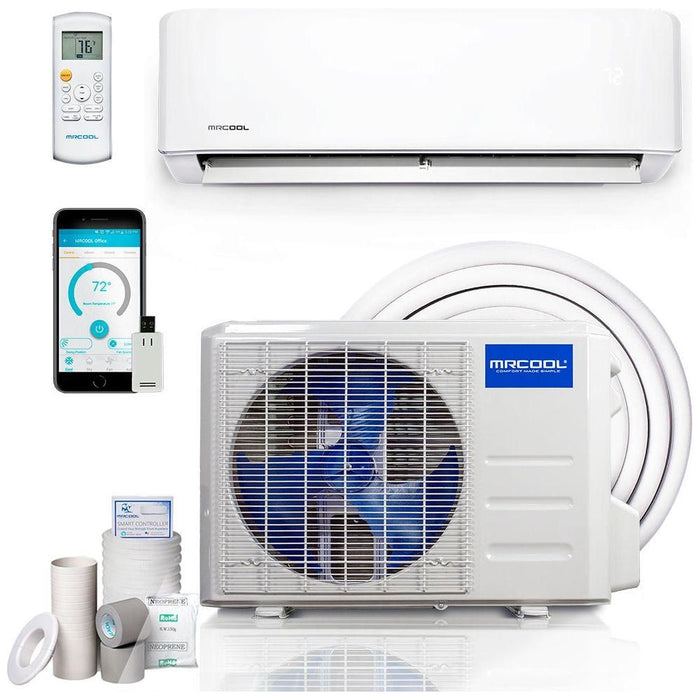 MRCOOL Advantage 3rd Gen 9,000 BTU 3/4 Ton Ductless Mini Split Air Conditioner and Heat Pump A-09-HP-115B