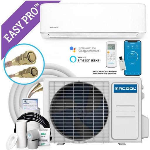 MRCOOL DIY Easy Pro 12K BTU Ductless Mini Split Heat Pump Complete System EZPRO-12-HP-11516