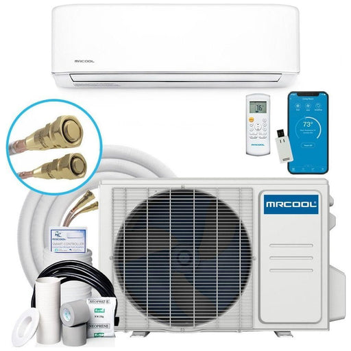 MRCOOL DIY Easy Pro 9K BTU Ductless Mini Split Heat Pump Complete System EZPRO-09-HP-11516