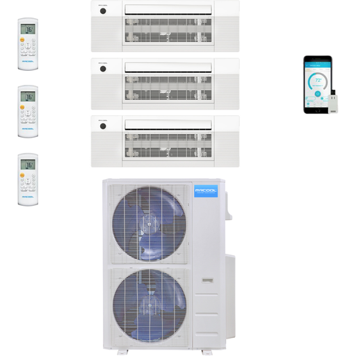 MRCOOL Mini Splits MRCOOL DIY Mini Split - 5 Zone 48K BTU Condenser + (1x) 9K & (2x) 18K BTU Ceiling Cassette Appliance Package