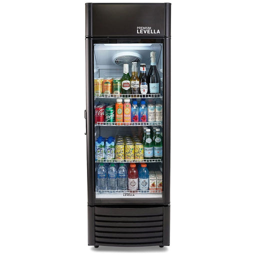 Premium Levella Refrigerators Premium Levella 9.0 cu.ft Commercial Display Refrigerator | Black | PRF907DX