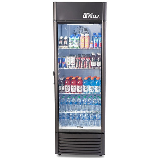 Premium Levella Refrigerators Premium Levella Black 15.5 cu.ft Commercial Display Refrigerator PRF1557DX