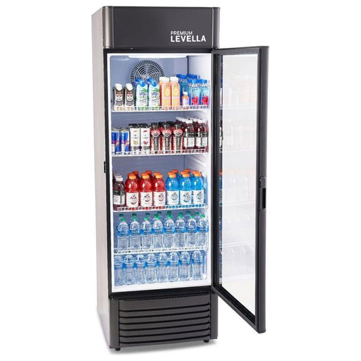 Premium Levella Refrigerators Premium Levella Black 15.5 cu.ft Commercial Display Refrigerator PRF1557DX