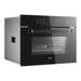 Robam 24-Inch Built-In Convection Wall Oven with Air Fry & Steam Cooking in Onyx Black Tempered Glass (Robam-CQ760)