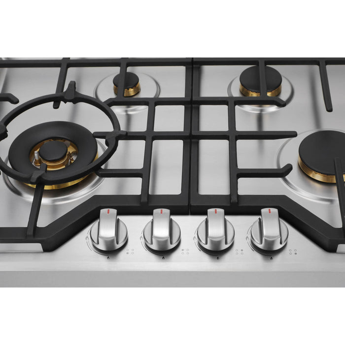 Robam Cooktops Robam 30-Inch 4 Burners Gas Cooktop in Stainless Steel (Robam-G413)
