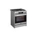 Robam 30-Inch 5 Cu. Ft. Oven Freestanding Gas Range, 5 Sealed Brass Burners in Stainless Steel (Robam-7GG10)