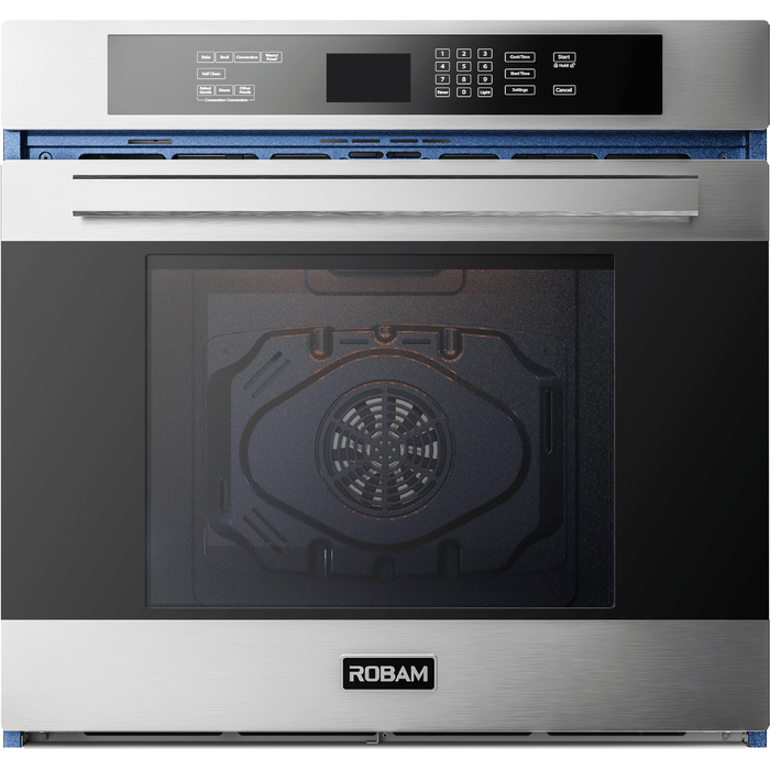 Robam 30-Inch Electric Oven in Stainless Steel with Tempered Glass (Robam-R331)