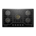 Robam Cooktops Robam 36-Inch 5-Burner Gas Cooktop with Brass Burners in Black (Robam-ZG9500B)