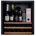 Smith & Hanks Smith & Hanks 166 Bottle Dual Zone Stainless Steel Wine Refrigerator