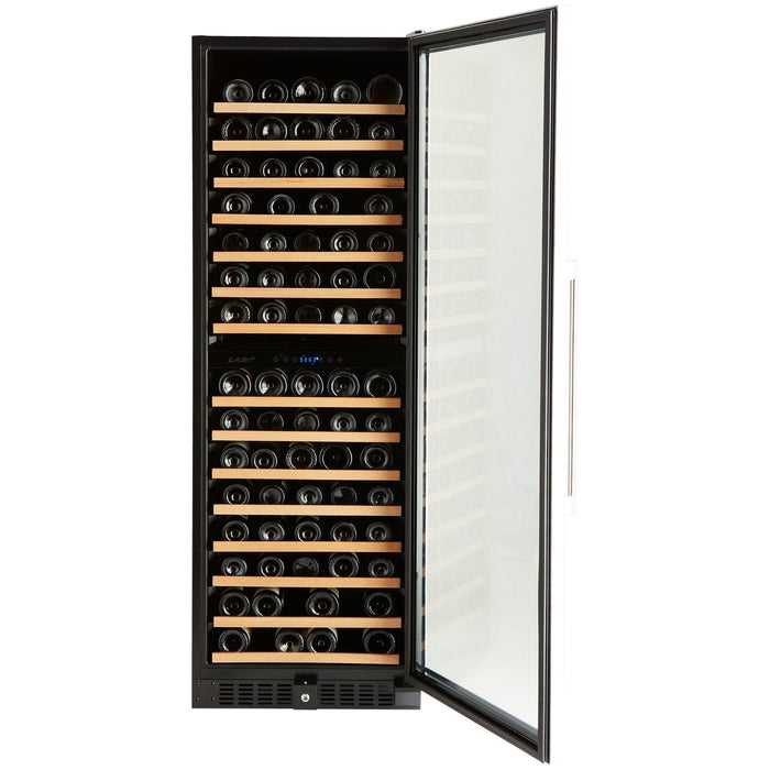 Smith & Hanks 166 Bottle Stainless Steel Dual Zone Wine Refrigerator