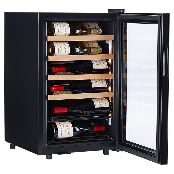 Smith & Hanks 22 Bottle Freestanding Wine Cooler with UV Protected Glass Door