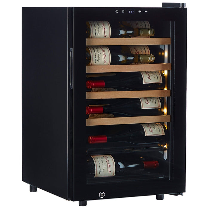 Smith & Hanks 22 Bottle Freestanding Wine Cooler with UV Protected Glass Door