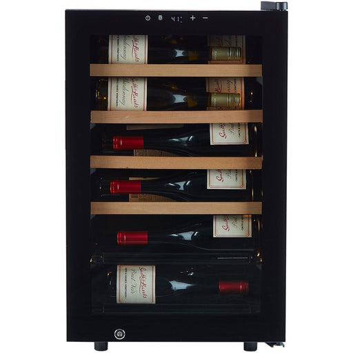 Smith & Hanks 22 Bottle Freestanding Wine Cooler with UV Protected Glass Door