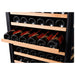 Smith & Hanks 24" Built-in/Freestanding Bottle Dual Zone Wine Cooler with Stainless Steel Door SD 166