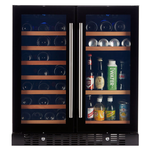 Smith & Hanks 24" Built-In/Freestanding Wine & Beverage Cooler with Dual Temperature Zones and UV Protection SHWB-34