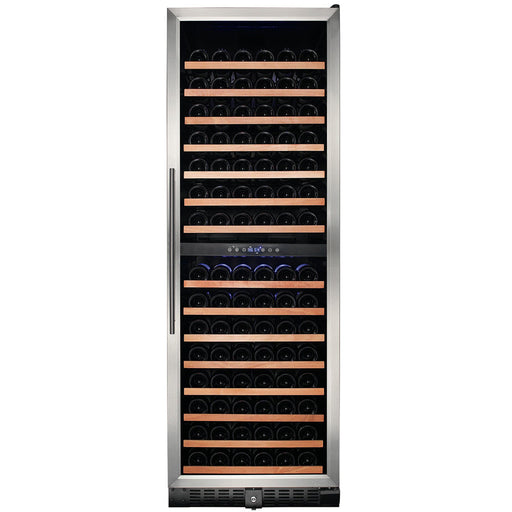 Smith & Hanks Smith & Hanks 24" Built-in or Freestanding SD 166 Bottle Dual Zone Wine Cooler with Stainless Steel Door (SD 166)