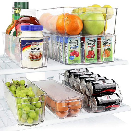 Walmart Accessories Stackable Refrigerator Organizer Bins