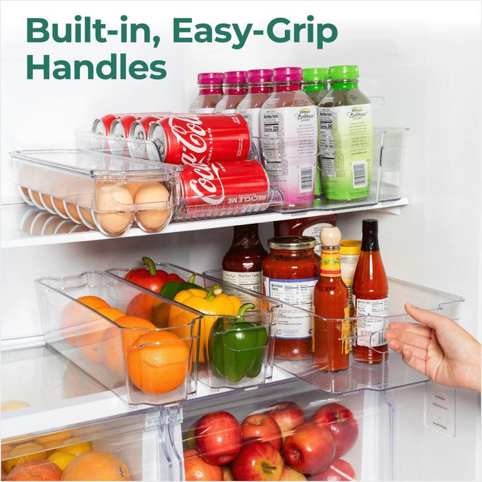 Stackable Refrigerator Organizer Bins