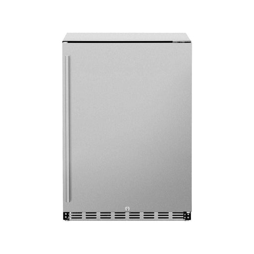 Summerset Refrigerators Right Hinge Summerset SSRFR-24D 24-Inch Deluxe Outdoor Refrigerator, 5.3 Cubic Feet