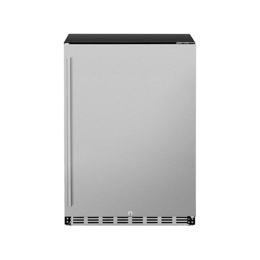 Summerset Refrigerators Right Hinge Summerset SSRFR-24S 24-Inch Outdoor Refrigerator, 5.3 Cubic Feet