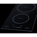 Summit 12 in. Wide 115V 2-Zone Induction Cooktop, Cord Included with 2 Elements, Hot Surface Indicator, ADA Compliant, Induction Technology, Child Lock - SINC2B115