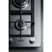 Summit 12 in. Wide 2-Burner Gas Cooktop in Stainless Steel - GCJ2SS