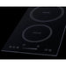 Summit 12 in. Wide 208-240V 2-Zone Induction Cooktop with 2 Elements, Hot Surface Indicator, ADA Compliant, Induction Technology, Child Lock, Safety Shut-Off Control - SINC2B230B