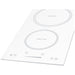 Summit Cooktops Summit 12" Wide 208-240V 2-Zone Induction Cooktop with 2 Elements, Hot Surface Indicator, ADA Compliant, Induction Technology, Child Lock, Safety Shut-Off Control - SINC2B231W